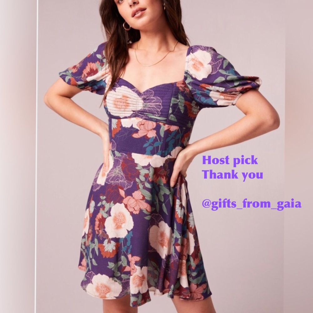 Band of the Free Aimee floral Puff mini S New!